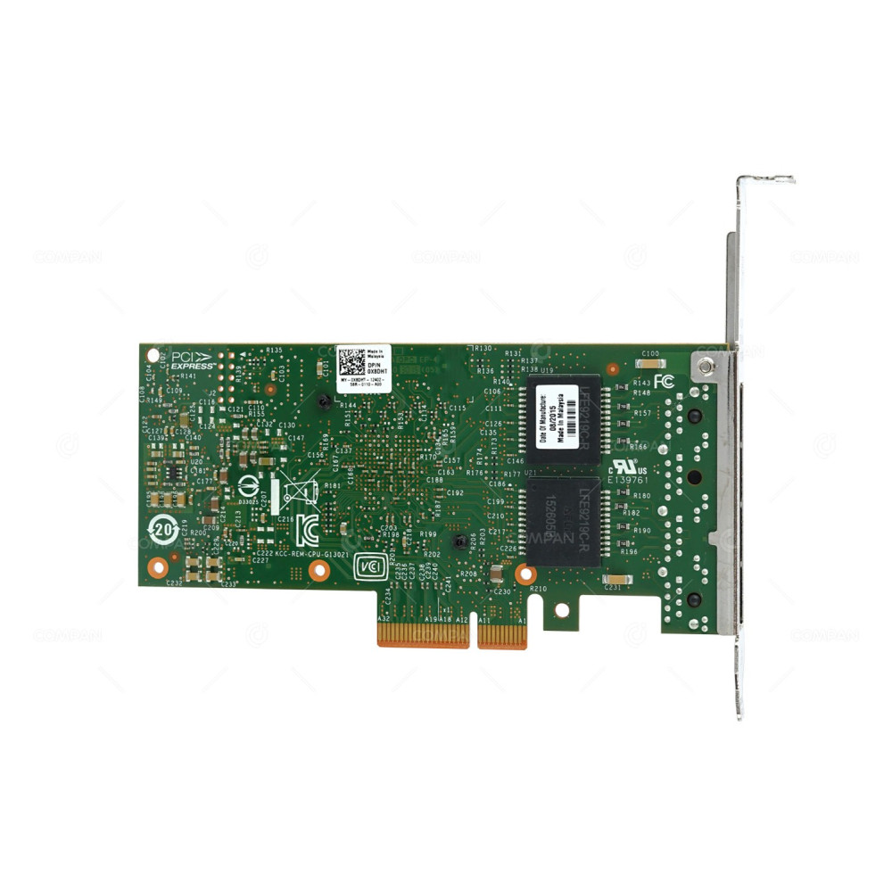 X8DHT DELL I350-T4 QUAD PORT 1GB RJ-45 NETWORK INTERFACE ADAPTER